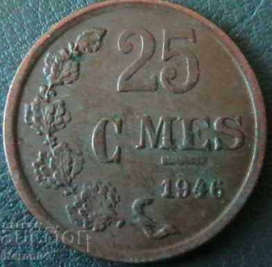 25 σεντ 1946, Λουξεμβούργο