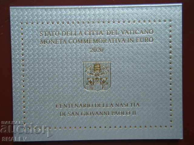 Delivery of 2 Euro 2020 Vaticana "Giovanni Paolo II" /Vatican City/ (2 euros) Delivery of 2 Euro 2020 Vaticana "Giovanni Paolo II" /Vatican City/ (2 euros)