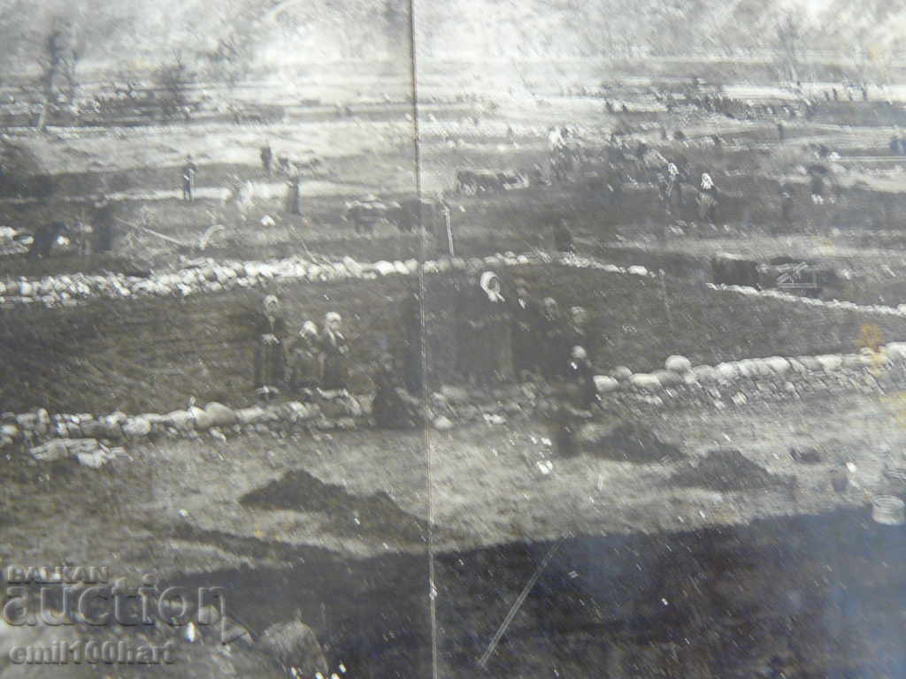 Μια μεγάλη παλιά πανοραμική εικόνα Στο πεδίο - σε χαρτόνι - 5 Μια μεγάλη παλιά πανοραμική εικόνα Στο πεδίο - σε χαρτόνι - 5