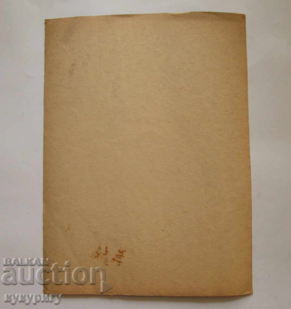 Old painting landscape painting watercolor D. Kosev unsigned - 7