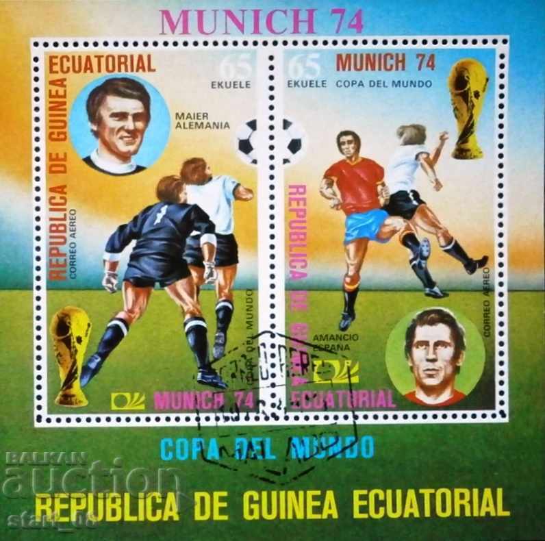 Сувенирен блок Republika de Guinea Ecuatorial