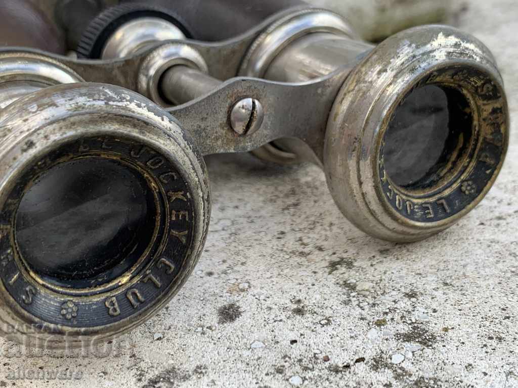 Ancient binoculars LE JOCKEY CLUB PARIS from 1880. - 7 Ancient binoculars LE JOCKEY CLUB PARIS from 1880. - 7