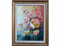 Roses, painting