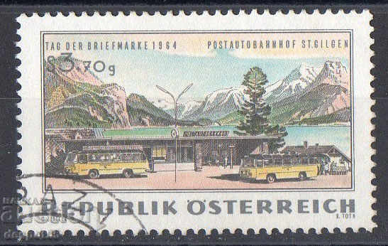 1964. Αυστρία. Ημέρα αποστολής ταχυδρομικών αποστολών.