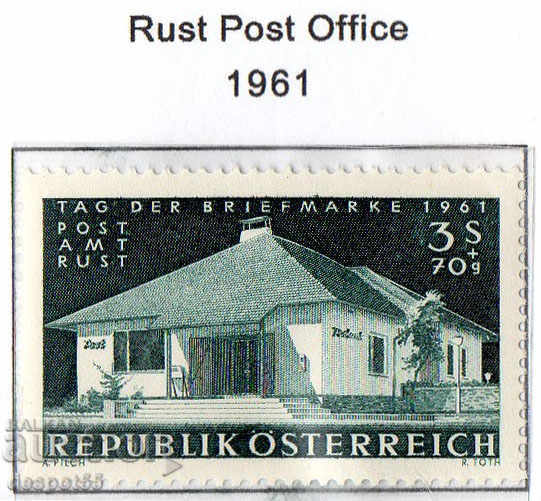 1961. Αυστρία. Ημέρα αποστολής ταχυδρομικών αποστολών.