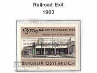 1963. Αυστρία. Ημέρα αποστολής ταχυδρομικών αποστολών.