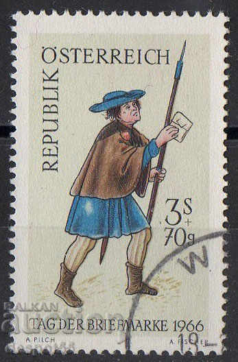 1966. Австрия. Ден на пощенската марка.
