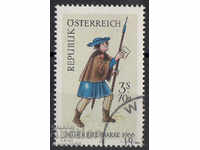 1966. Αυστρία. Ημέρα αποστολής ταχυδρομικών αποστολών.