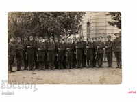 Postcard Passengers Officers Soldiers Kingdom Bulgaria