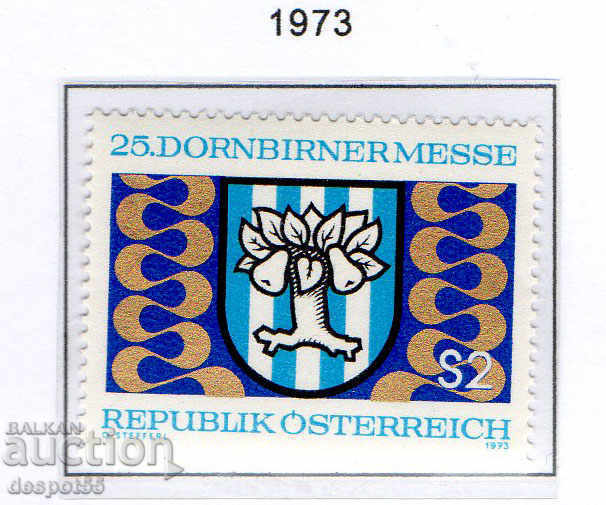 1973. Austria. Dornbirn, a fair city in western Austria.