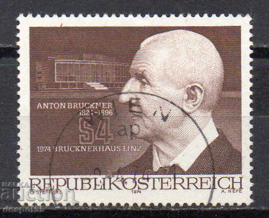 1974. Αυστρία. Άνοιγμα του Μουσείου Anton Bruckner στο Λιντς.