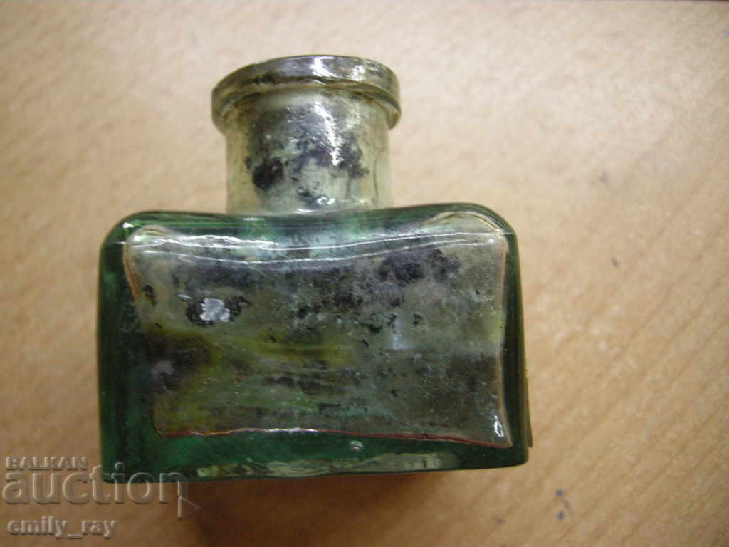 old ink bottles, ink cartridge, pedestal - 7 old ink bottles, ink cartridge, pedestal - 7