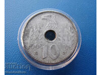 Germany Occupation 10 Pfennig 1940 Very Rare