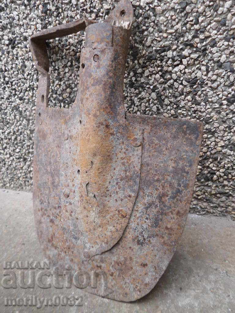 Стара права лопата, ковано желязо Първа световна WW1