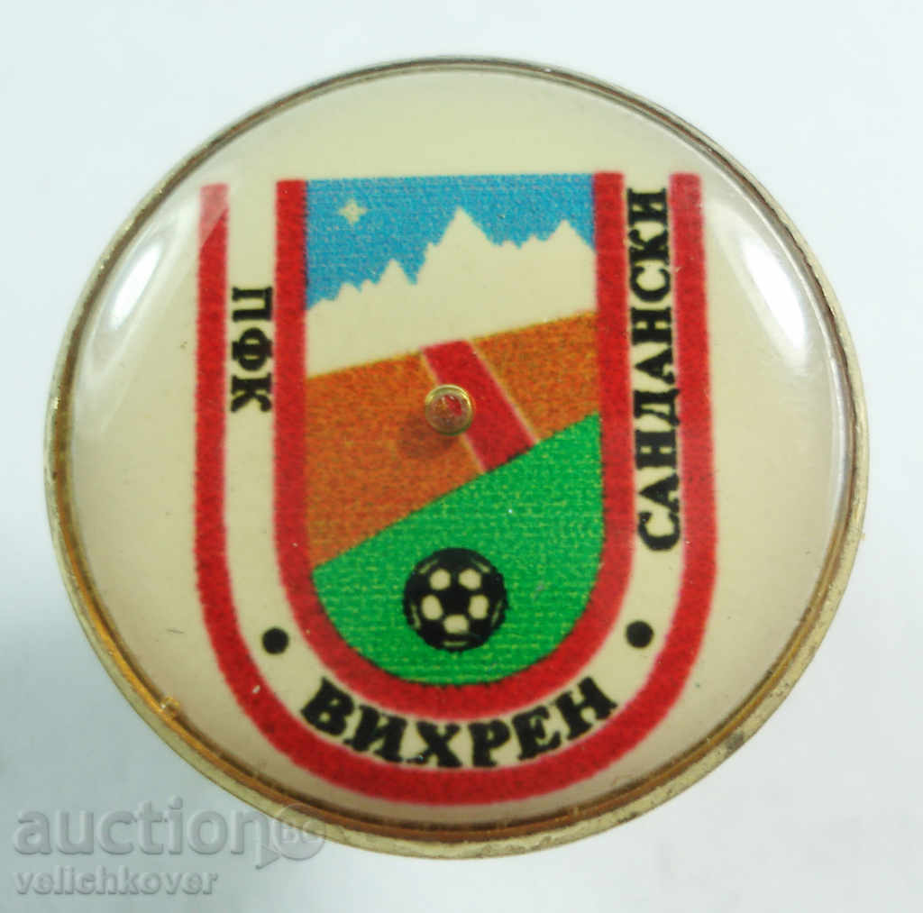 13880 България знак футболен клуб ПФК Вихрен Сандански