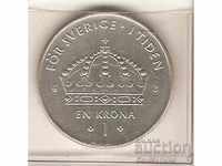 Sweden 1 krona 2001