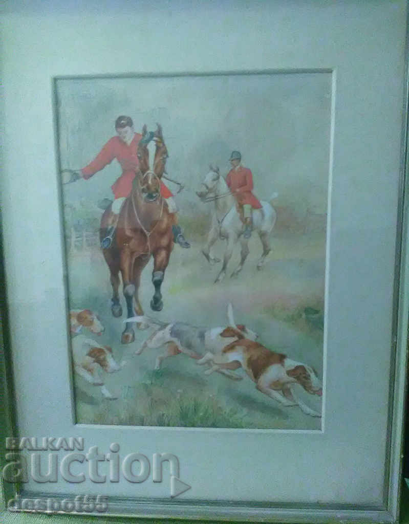 Μεγάλη Βρετανία. Κυνήγι αλεπούς Μεγάλη Βρετανία. Κυνήγι αλεπούς