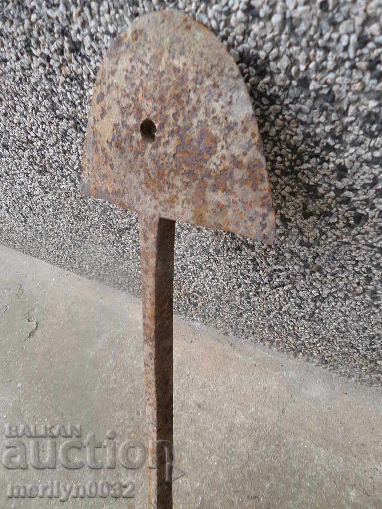 Mână-forjate Lemish de la plug vechi, fier forjat - 7