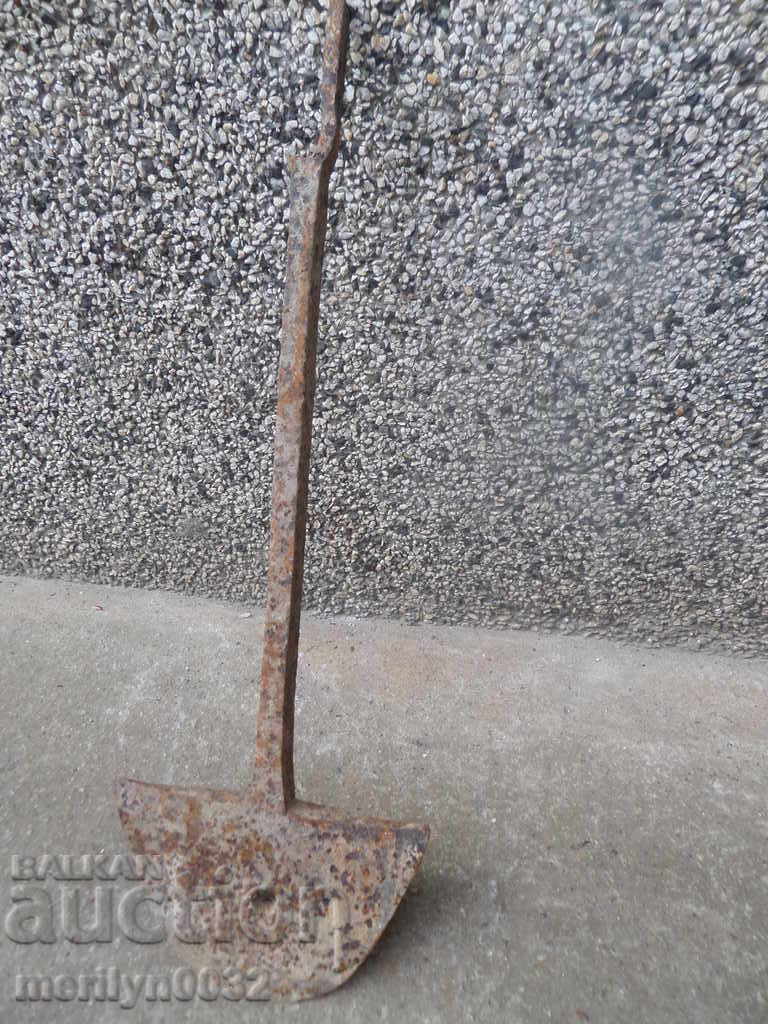 Mână-forjate Lemish de la plug vechi, fier forjat