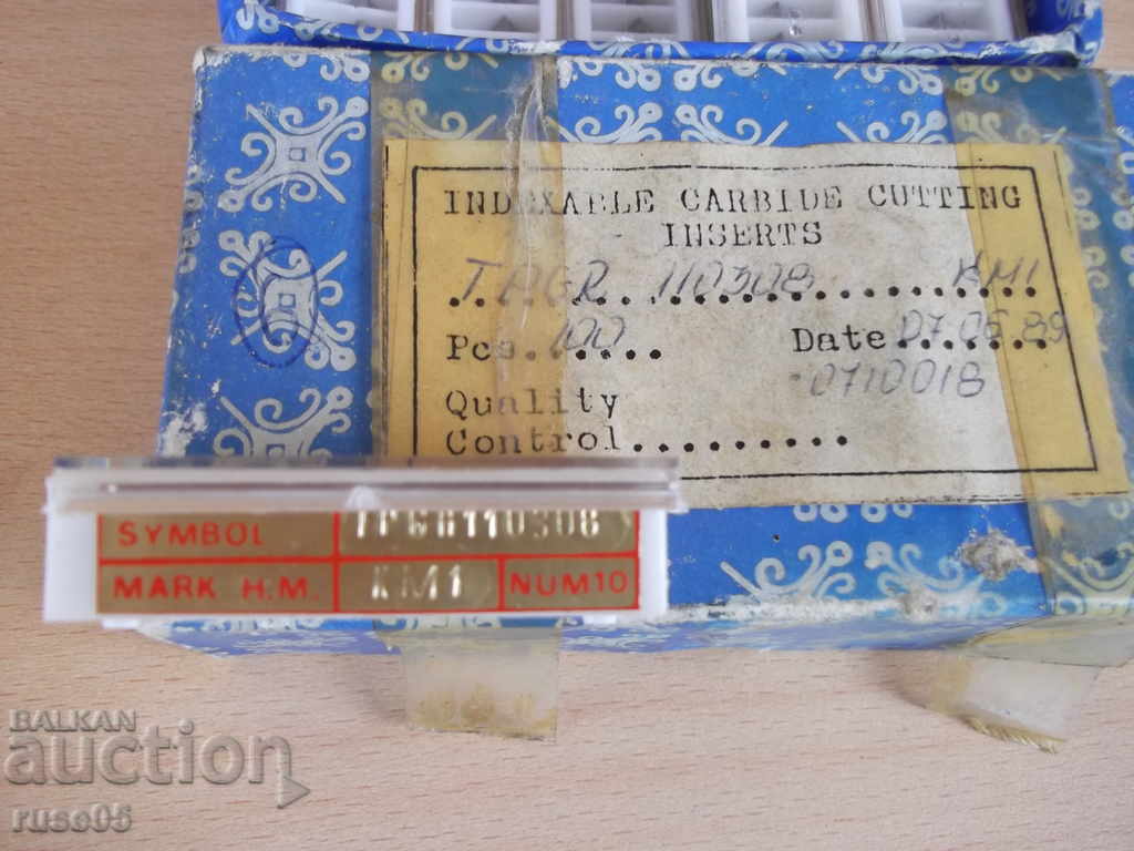 Πλάκες νέο σύνολο 10 τεμ. για στροφή σε μαχαίρια - 3 με τιμή 20.00 BGN | € 10.23 Πλάκες νέο σύνολο 10 τεμ. για στροφή σε μαχαίρια - 3 με τιμή 20.00 BGN | € 10.23