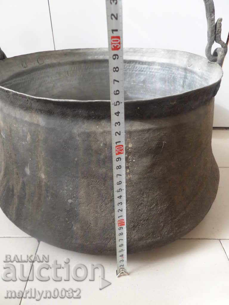 Old harania, a copper pot, a big boiler, a baker, a bumper with price 189.00 BGN | € 96.63 Old harania, a copper pot, a big boiler, a baker, a bumper with price 189.00 BGN | € 96.63