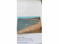 Пощенска картичка Ахтопол Северният плаж 1980