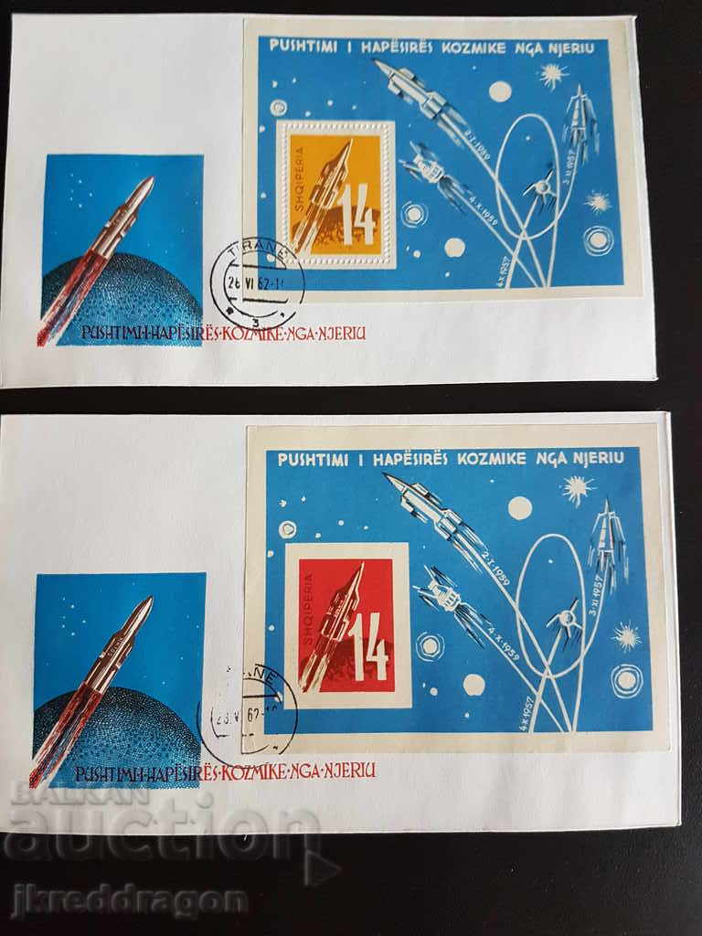 Albania - Space 1962 FDC