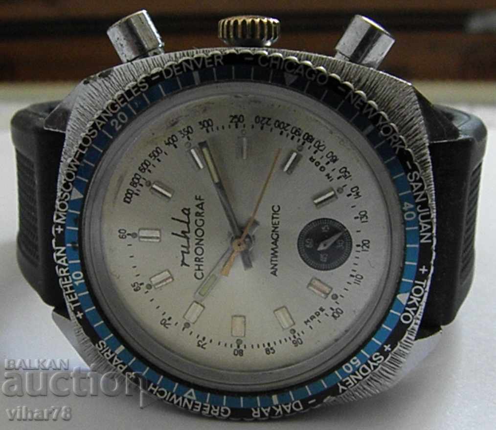 RED MODEL-RUHLA-RUHLA-CHRONOGRAPH with price 219.99 BGN | € 112.48 RED MODEL-RUHLA-RUHLA-CHRONOGRAPH with price 219.99 BGN | € 112.48