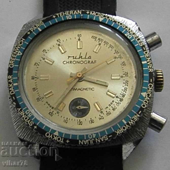 РЯДЪК МОДЕЛ-РУХЛА-RUHLA-ХРОНОГРАФ РЯДЪК МОДЕЛ-РУХЛА-RUHLA-ХРОНОГРАФ