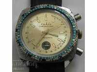 RARE MODEL-Ruhla-Ruhla-cronograf