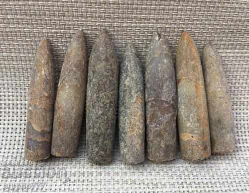 Delivery of natural marine fossils