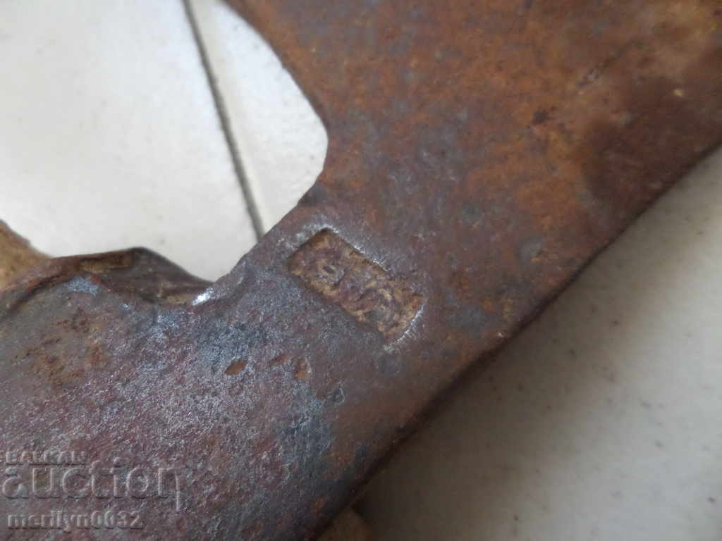 Old ax with seal marking tool wrought iron with price 43.00 BGN | € 21.99 Old ax with seal marking tool wrought iron with price 43.00 BGN | € 21.99