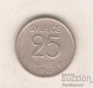 +Швеция  25  оре  1957 г. TS