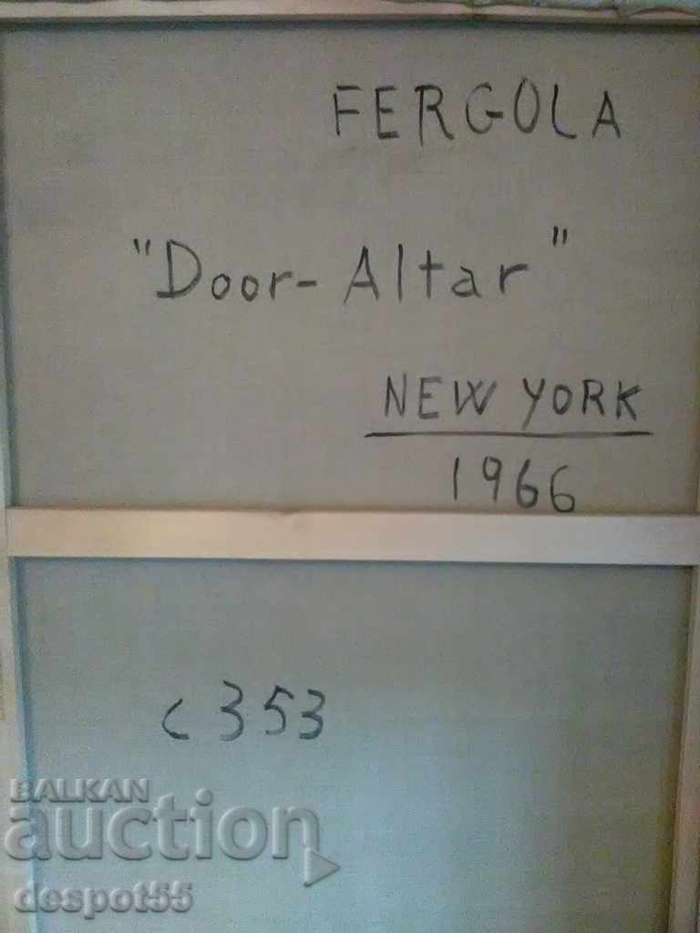 Auction  1966. Italy. Sergio Fergola (1936-1996). Butter.