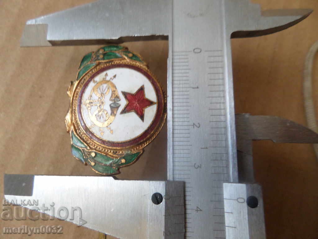 Delivery of Postcard Cocardia Wound Social Enamel Badge Badge Delivery of Postcard Cocardia Wound Social Enamel Badge Badge