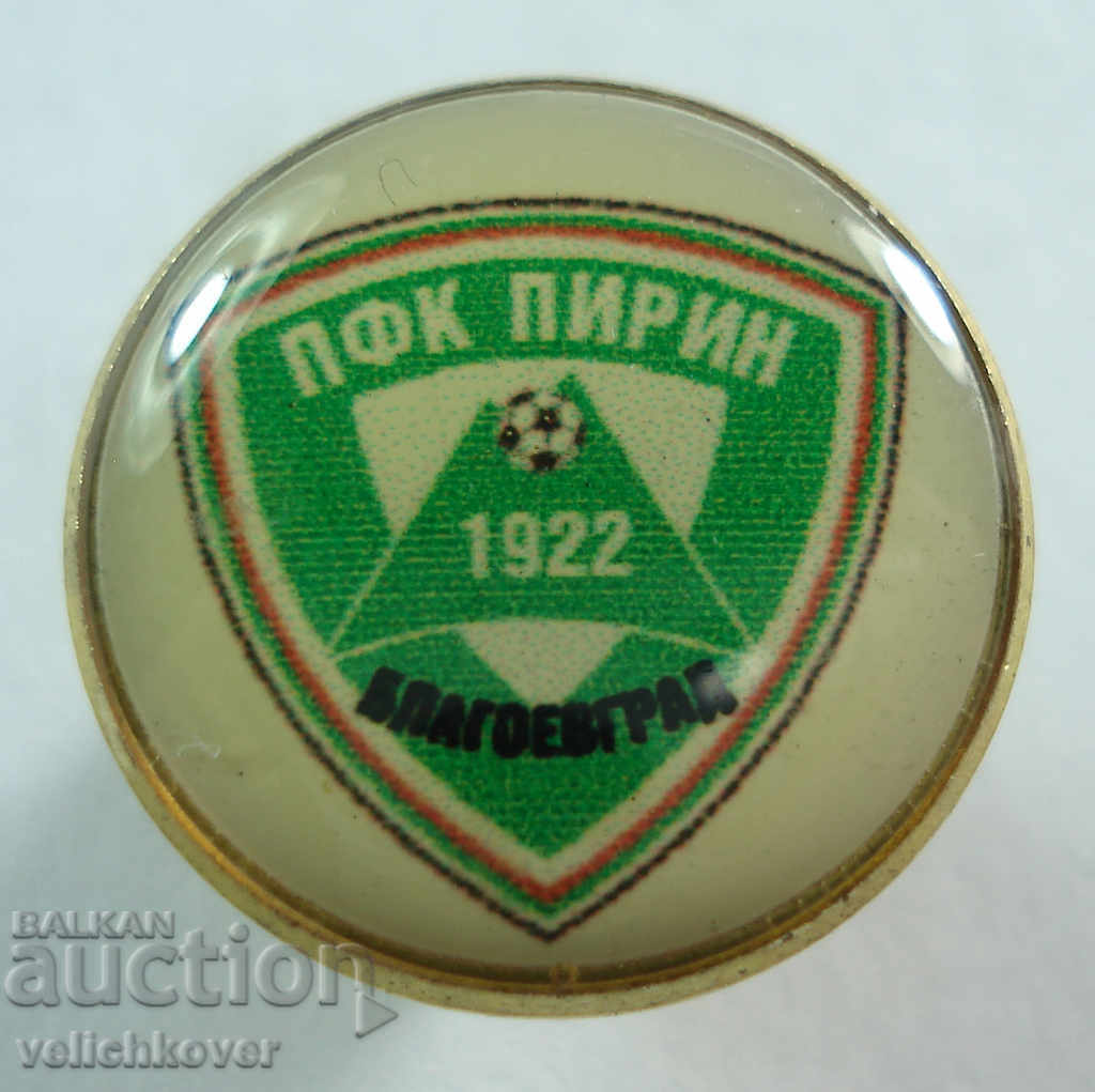 20216 Bulgaria flag fotbal club PFC Pirin Blagoevgrad