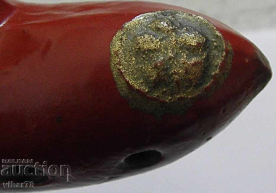 Auction  Old Ceramic Cerna, Ceramic, Musical Instrument