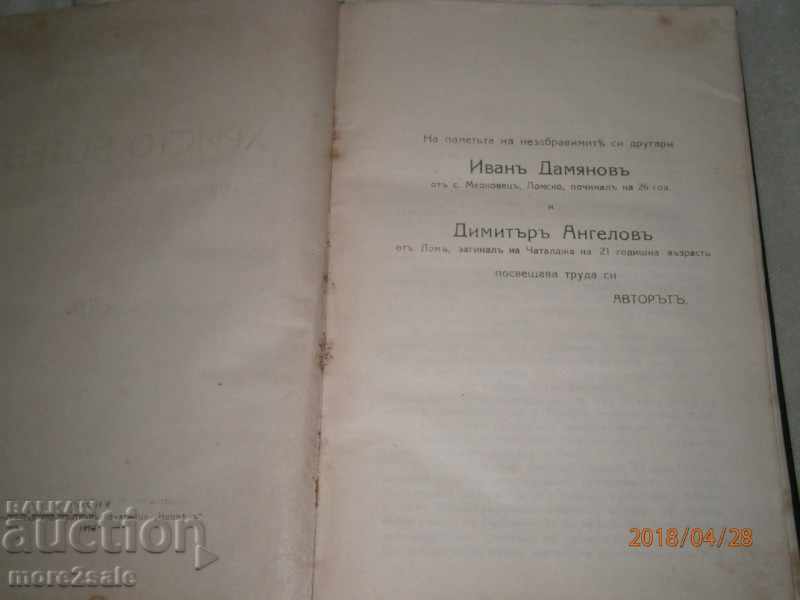 Licitație MIHAIL DIMITROVI - HRISTO BOTEV - IDEI LIECHNOSTA CREATIVITATE