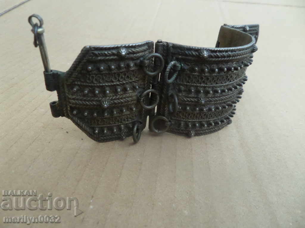 Brățară arici țepos argint sacan secolul al XVIII-lea bijuterie - 6 Brățară arici țepos argint sacan secolul al XVIII-lea bijuterie - 6