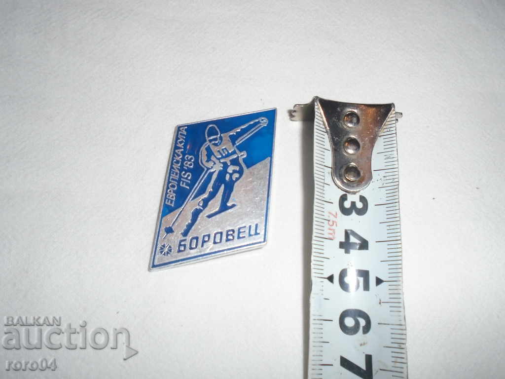 BOROVETS - EUROPEAN KUP - FIS '' 83 - 5 BOROVETS - EUROPEAN KUP - FIS '' 83 - 5