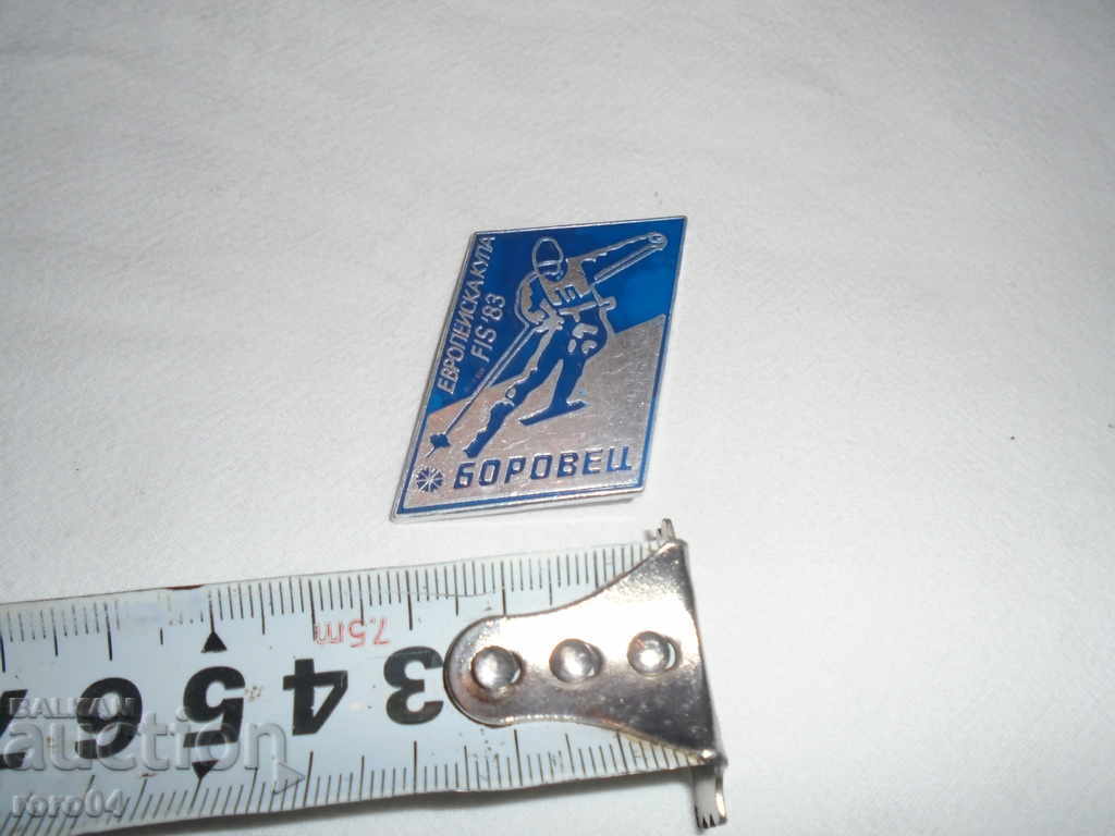 BOROVETS - EUROPEAN KUP - FIS '' 83 - 6 BOROVETS - EUROPEAN KUP - FIS '' 83 - 6