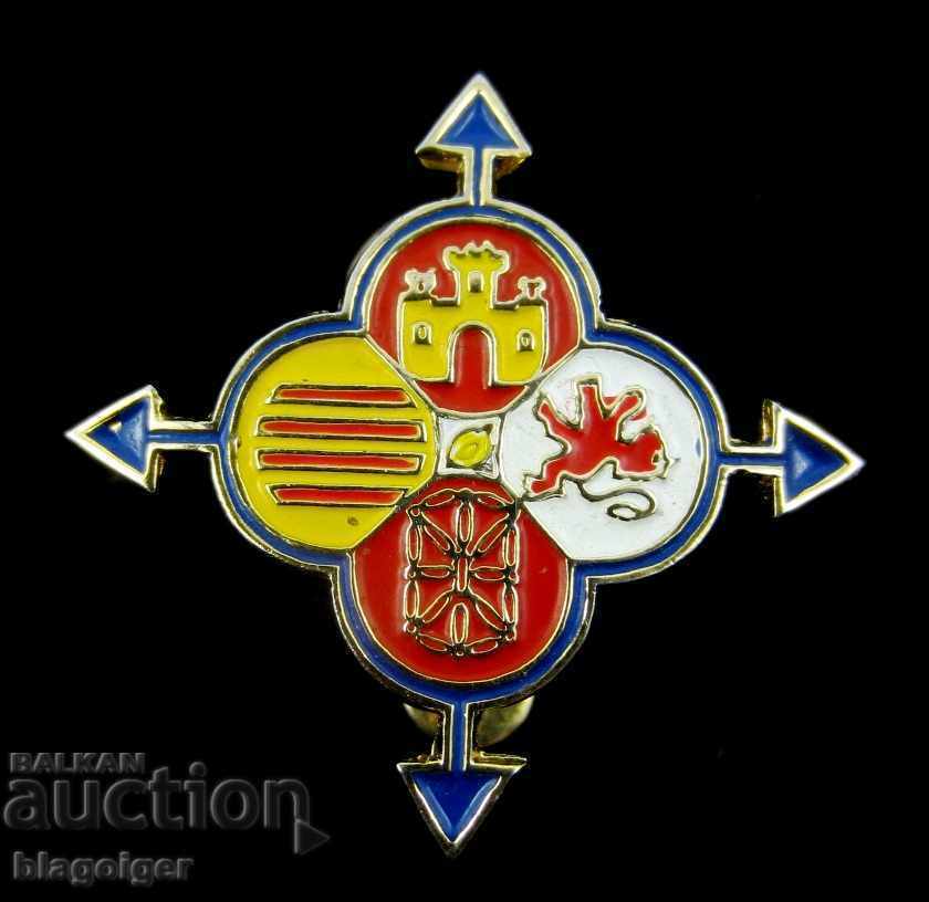 OLD BADGE-BUTONELA-SPAIN?-FOOTBALL CLUB-ORIGINAL with price 9.00 BGN | € 4.60 OLD BADGE-BUTONELA-SPAIN?-FOOTBALL CLUB-ORIGINAL with price 9.00 BGN | € 4.60