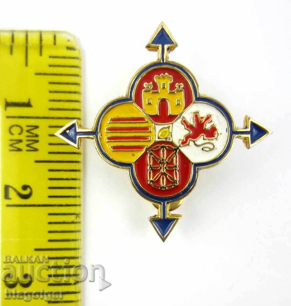 OLD BADGE-BUTONELA-SPAIN?-FOOTBALL CLUB-ORIGINAL - 6 OLD BADGE-BUTONELA-SPAIN?-FOOTBALL CLUB-ORIGINAL - 6