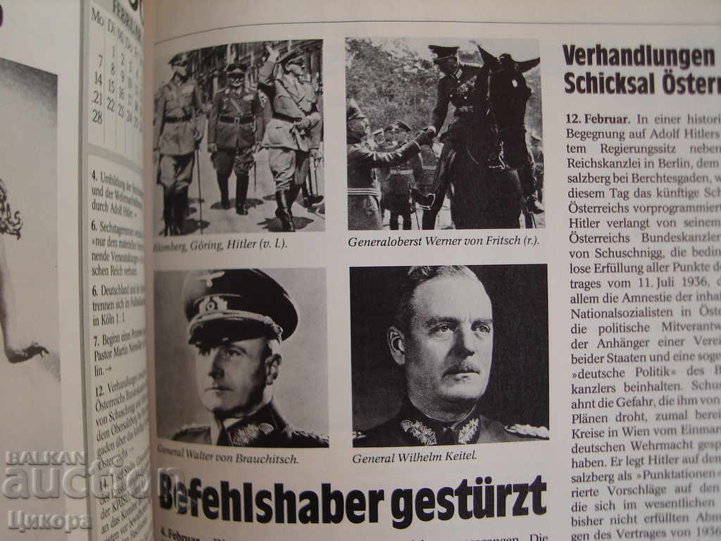 GERMAN ALBUM BOOK CHRONICLES 200 YEARS HITLER STALIN - 6 GERMAN ALBUM BOOK CHRONICLES 200 YEARS HITLER STALIN - 6