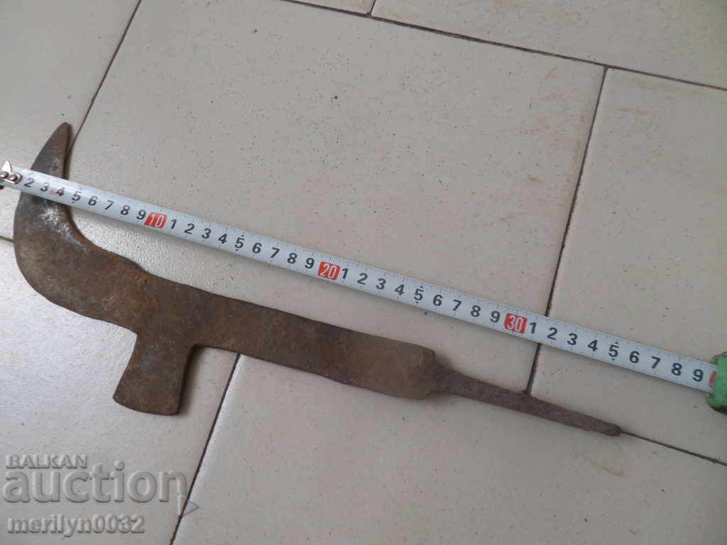 Delivery of Old forged knife, blade, wrought iron, knife, chopper