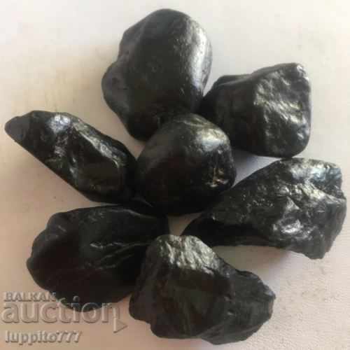 black tourmaline lot 7 pieces with price 79.99 BGN | € 40.90