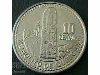 10 центавос 2008, Гватемала