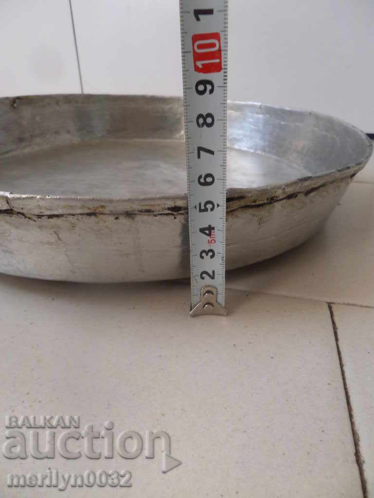 Auction Banitsa tray, baker, tray, blue, copper pot Auction Banitsa tray, baker, tray, blue, copper pot