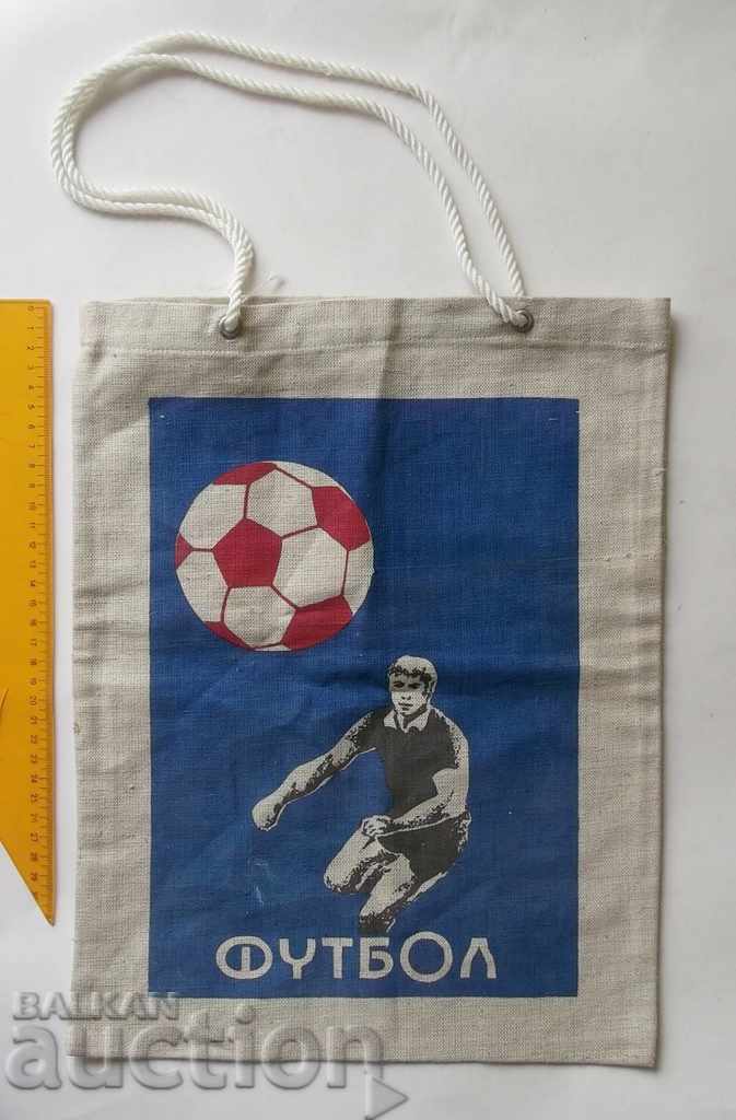 Auction Old canvas bag FC Levski Sofia Bulgaria Football Auction Old canvas bag FC Levski Sofia Bulgaria Football