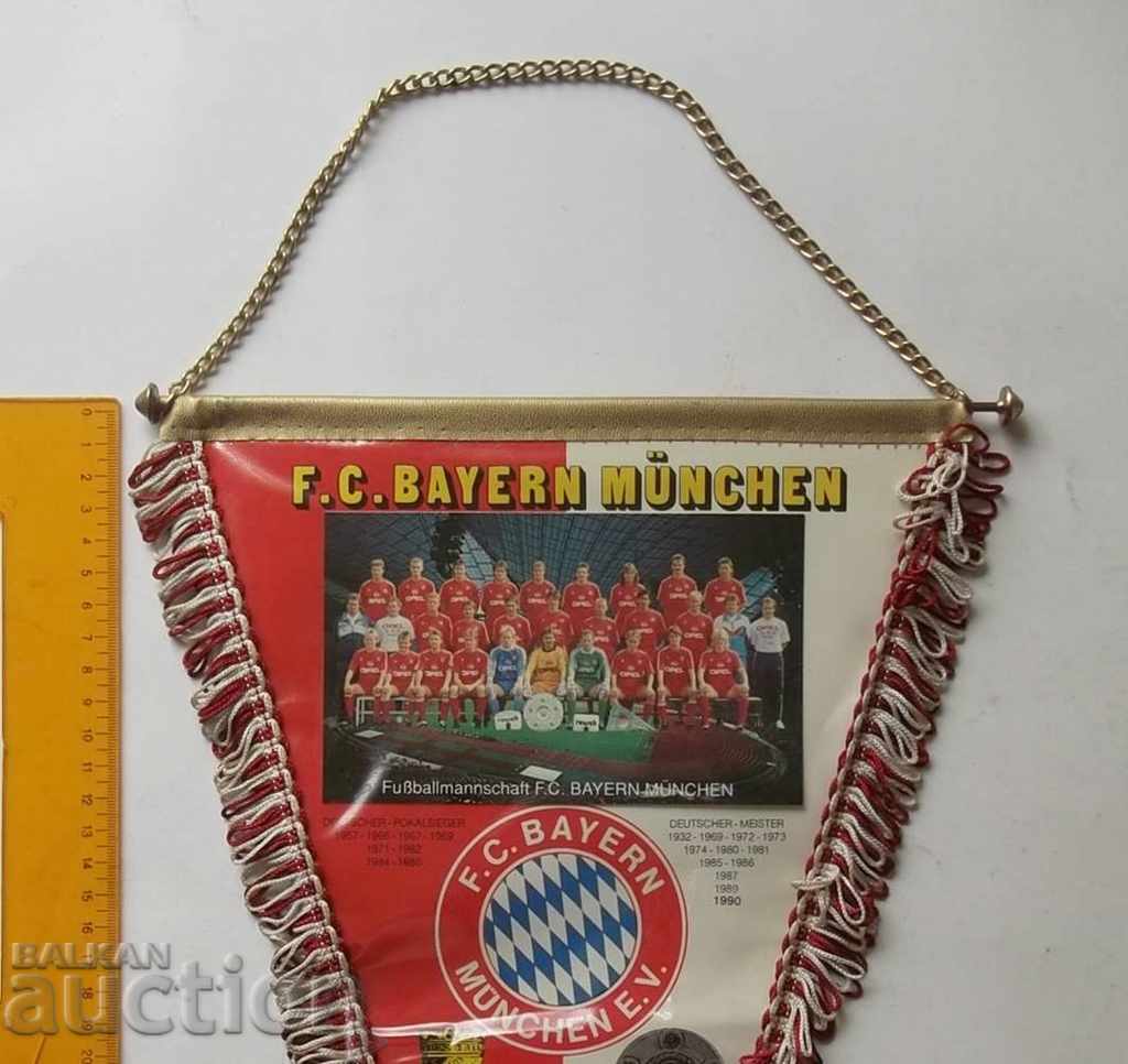 Σημαία ποδοσφαίρου FC Bayern Munich Γερμανία Ποδόσφαιρο